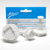 ATECO CARELIAN LEAF SUGAR PASTE CUTTERS