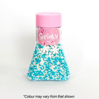 SPRINKD | BLUE/WHITE MIX | SNOWFLAKES/2 SPRINKLE MIX