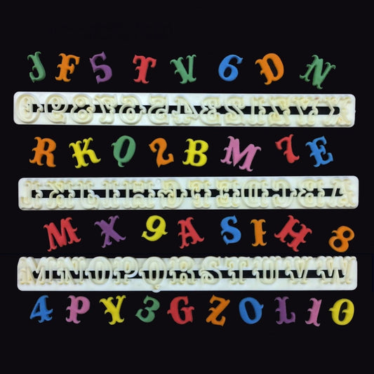 CARNIVAL ALPHABET AND NUMBERS TAPPIT SET