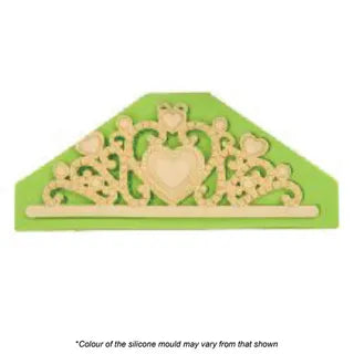 TIARA SILICONE FONDANT MOULD