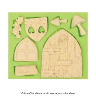 MEDIEVAL DOOR & WINDOW FONDANT SILICONE MOULD