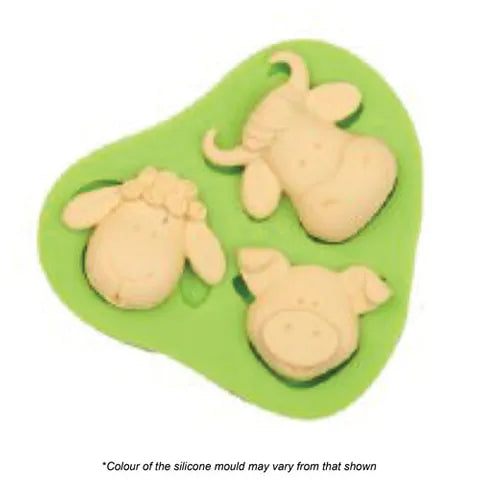FARM FONDANT SILICONE MOULD