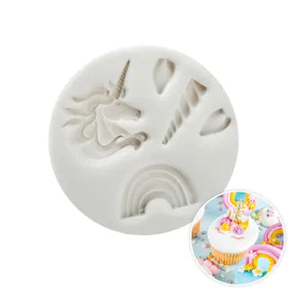 UNICORN | SILICONE FONDANT MOULD