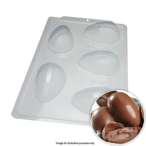 SMOOTH EGG MOULD 100G | 3 PIECE BWB