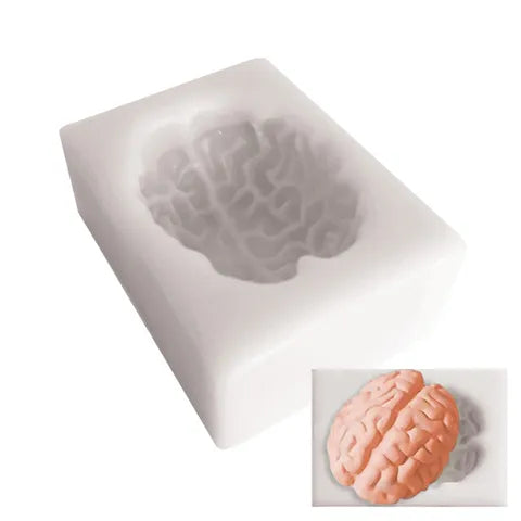 BRAIN FONDANT SILICONE MOULD