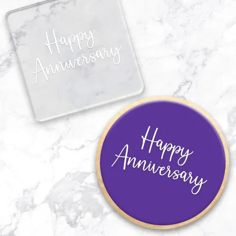 HAPPY ANNIVERSARY | DEBOSSER WEDDING EMBOSSER