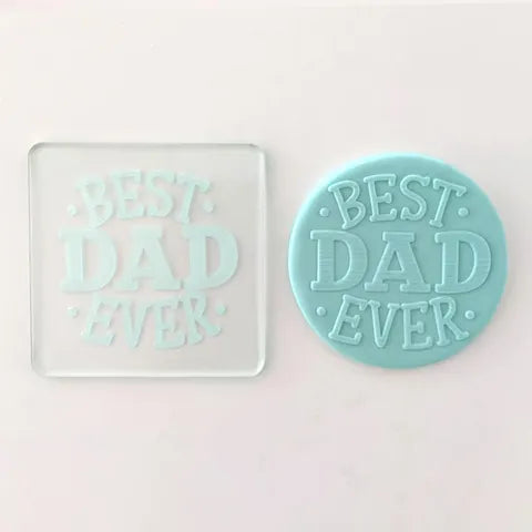 BEST DAD EVER | DEBOSSER FATHERS DAY EMBOSSER