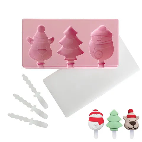 CHRISTMAS POPSICLE | CHOCOLATE SILICONE MOULD