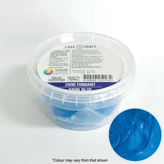 CAKE CRAFT | FONDANT | DARK BLUE | 200G FONDANT