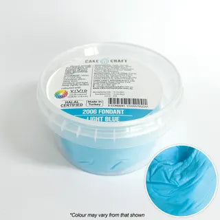 CAKE CRAFT | FONDANT | LIGHT BLUE | 200G FONDANT