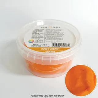 CAKE CRAFT | FONDANT | ORANGE | 200G FONDANT