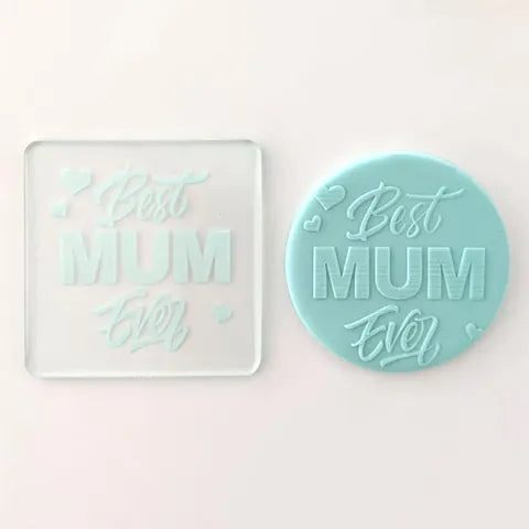 BEST MUM EVER | DEBOSSER MOTHER EMBOSSER