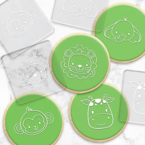 JUNGLE | DEBOSSERS | SET OF 4 KIDS EMBOSSER