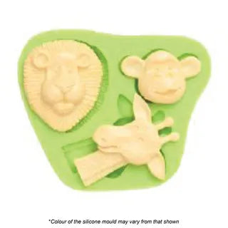 JUNGLE FONDANT SILICONE MOULD