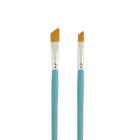 CAKE CRAFT | NYLON PAINT BRUSH SET | ANGLED TIP BRUSHES | 2 PIECE SET