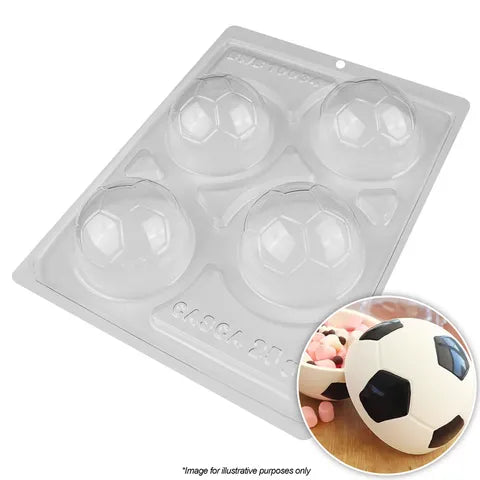 10034 SOCCER BALL MOULD | 3 PIECE BWB