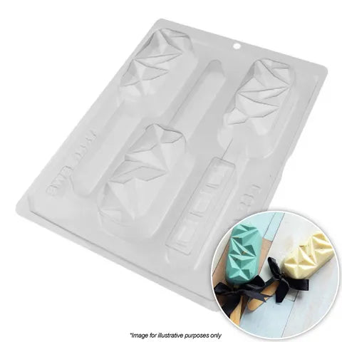 9887 GEOMETRIC POPSICLE MOULD | 3 PIECE BWB