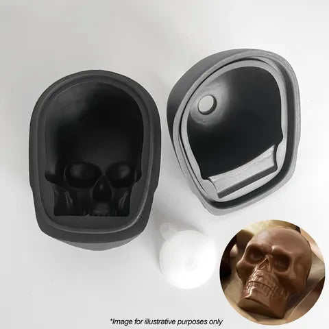 SINGLE SKULL | CHOCOLATE SILICONE MOULD