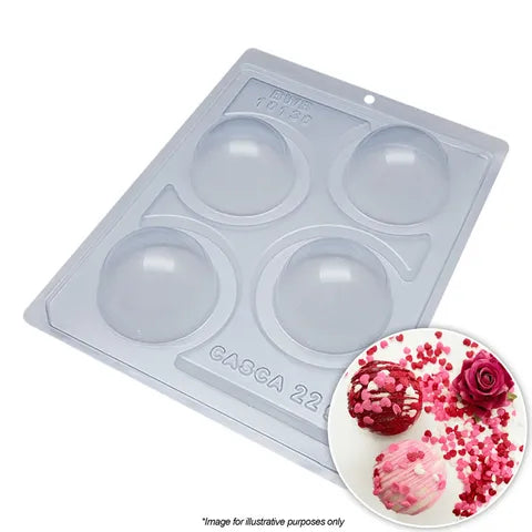 10130 SPEHERE MOULD 60MM | 3 PIECE BWB