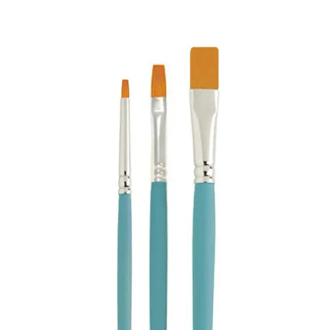 CAKE CRAFT | NYLON PAINT BRUSH SET | 3 PIECE