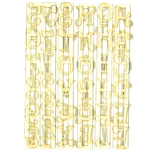 FMM FUNKY ALPHABET & NUMBERS LETTERING (UPPER CASE)