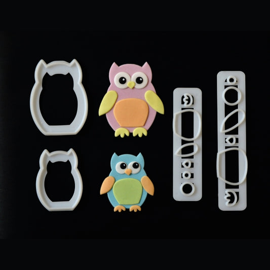 FMM MUMMY & BABY OWL CUTTERS