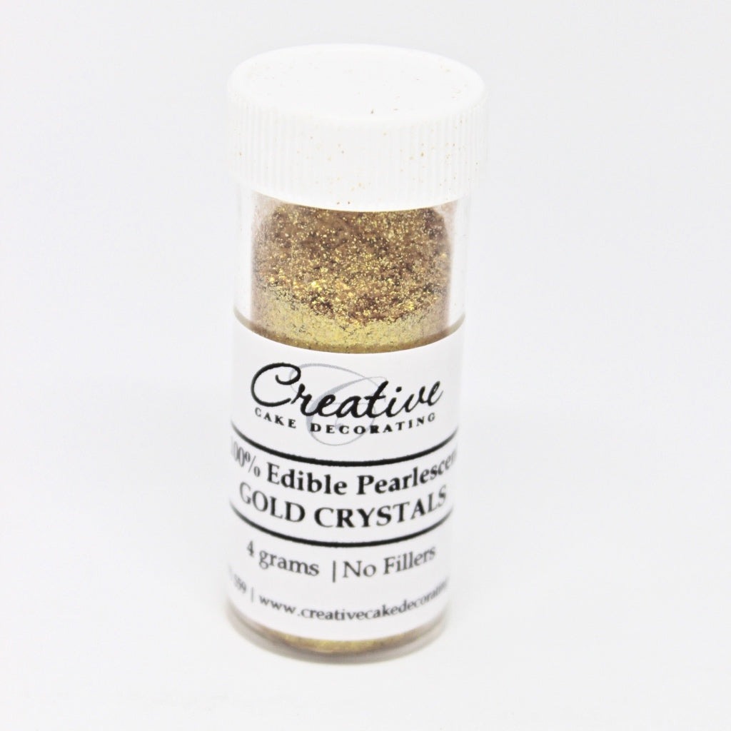 Pearlescent Lustre- Gold Crystals CREATIVE COLOURS