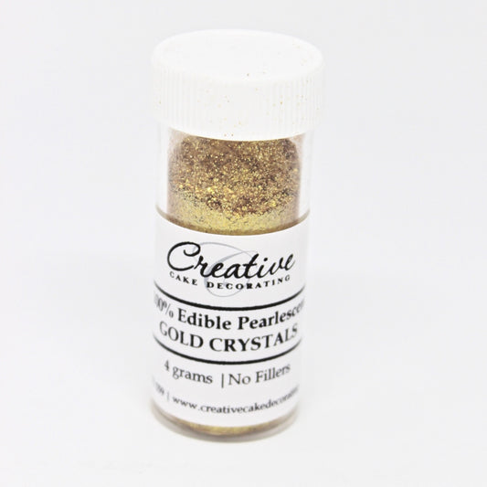 Pearlescent Lustre- Gold Crystals CREATIVE COLOURS