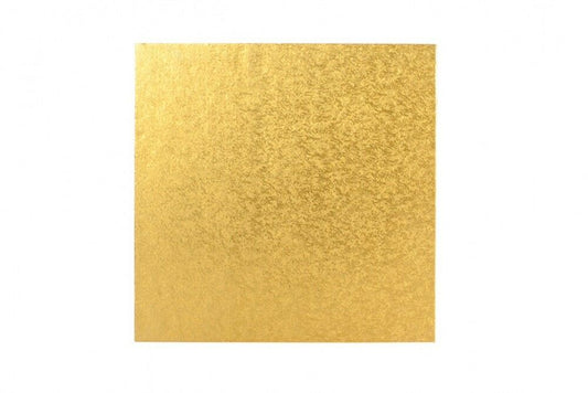 Square Cake Board 10" Gold