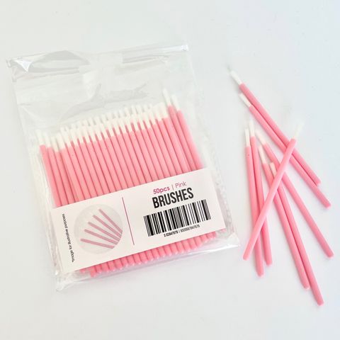 PINK BRUSHES | 50 PIECES PYO