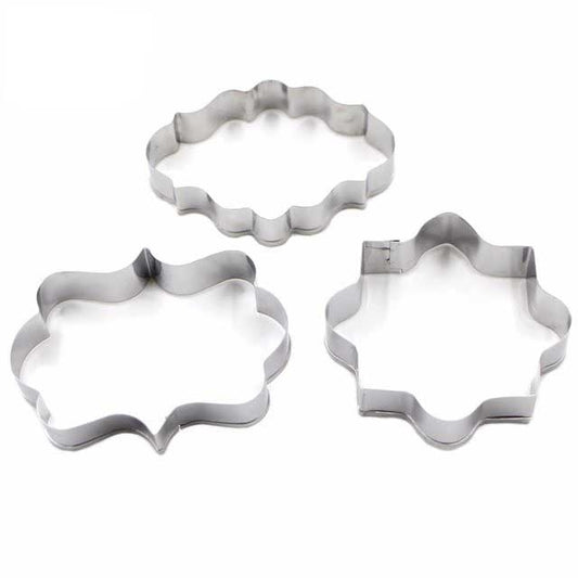 PLAQUE CUTTER SET - COOKIE CUTTER SET