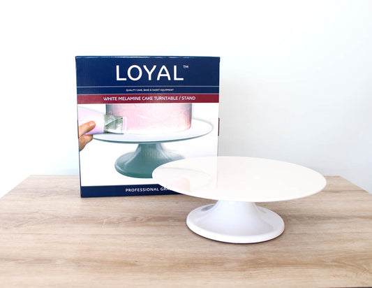 WHITE TURNTABLE