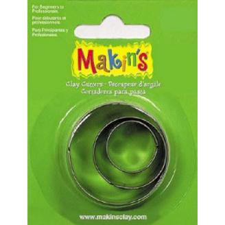 Makins 3 piece set - Round