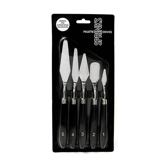 SPRINKS PALETTE KNIVES - SET OF 5 TOOLS
