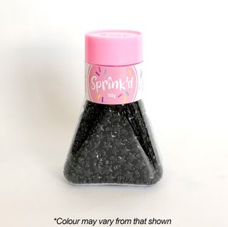 SPRINKD | STARS | BLACK | 7MM | 100G SHAPES