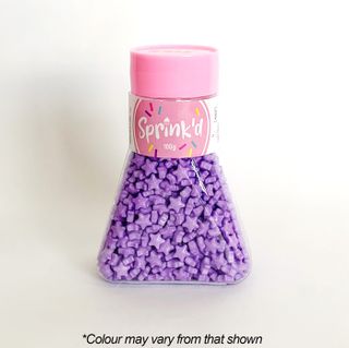 SPRINKD | STARS | PURPLE | 7MM | 100G SHAPES