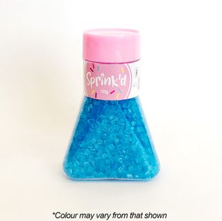 SPRINKD | SUGAR ROCKS | BRIGHT BLUE | SANDING SUGAR