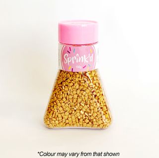 SPRINKD | SUGAR ROCKS | GOLD | 130G SANDING SUGAR