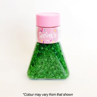 SPRINKD | SUGAR ROCKS | GREEN | 130G SANDING SUGAR