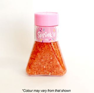 SPRINKD | SUGAR ROCKS | ORANGE | 130G SANDING SUGAR