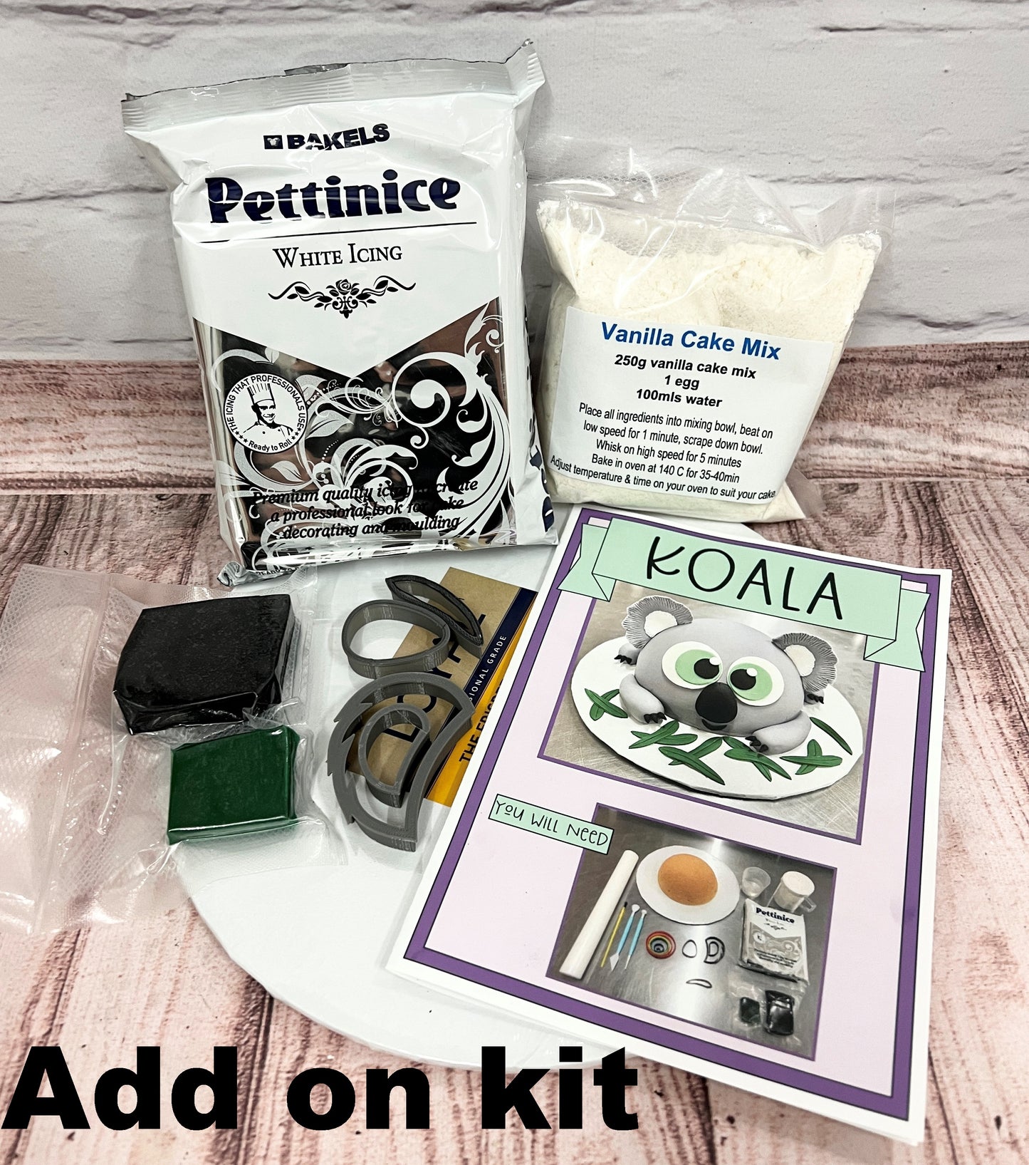 Cake in the box - Koala - Add on kit