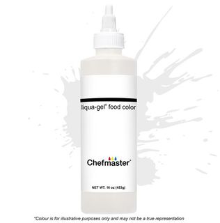 CHEFMASTER LIQUA-GEL BRIGHT WHITE 16OZ