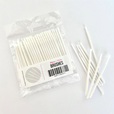 WHITE BRUSHES | 50 PIECES PYO