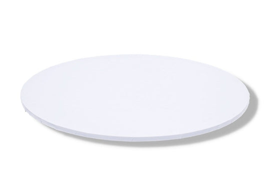 Assorted White Round Cake Board