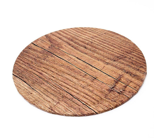 FOOD PRESENTATION BOARD WOOD 10"