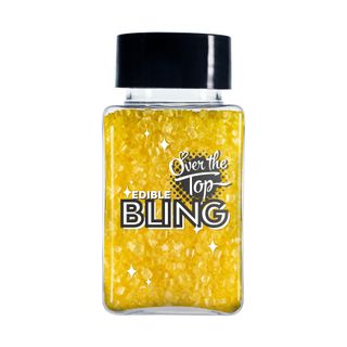 OTT BLING SANDING SUGAR - YELLOW 80G